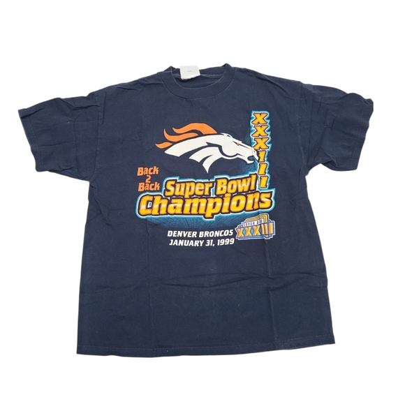 Russell Athletic Other - Vintage Logo Athletics Denver Broncos Super Bowl Champions T-Shirt, Size Large